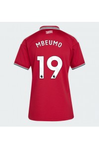 Manchester United Bryan Mbeumo #19 Fotballdrakt Hjemme Klær Dame 2026-27 Korte ermer